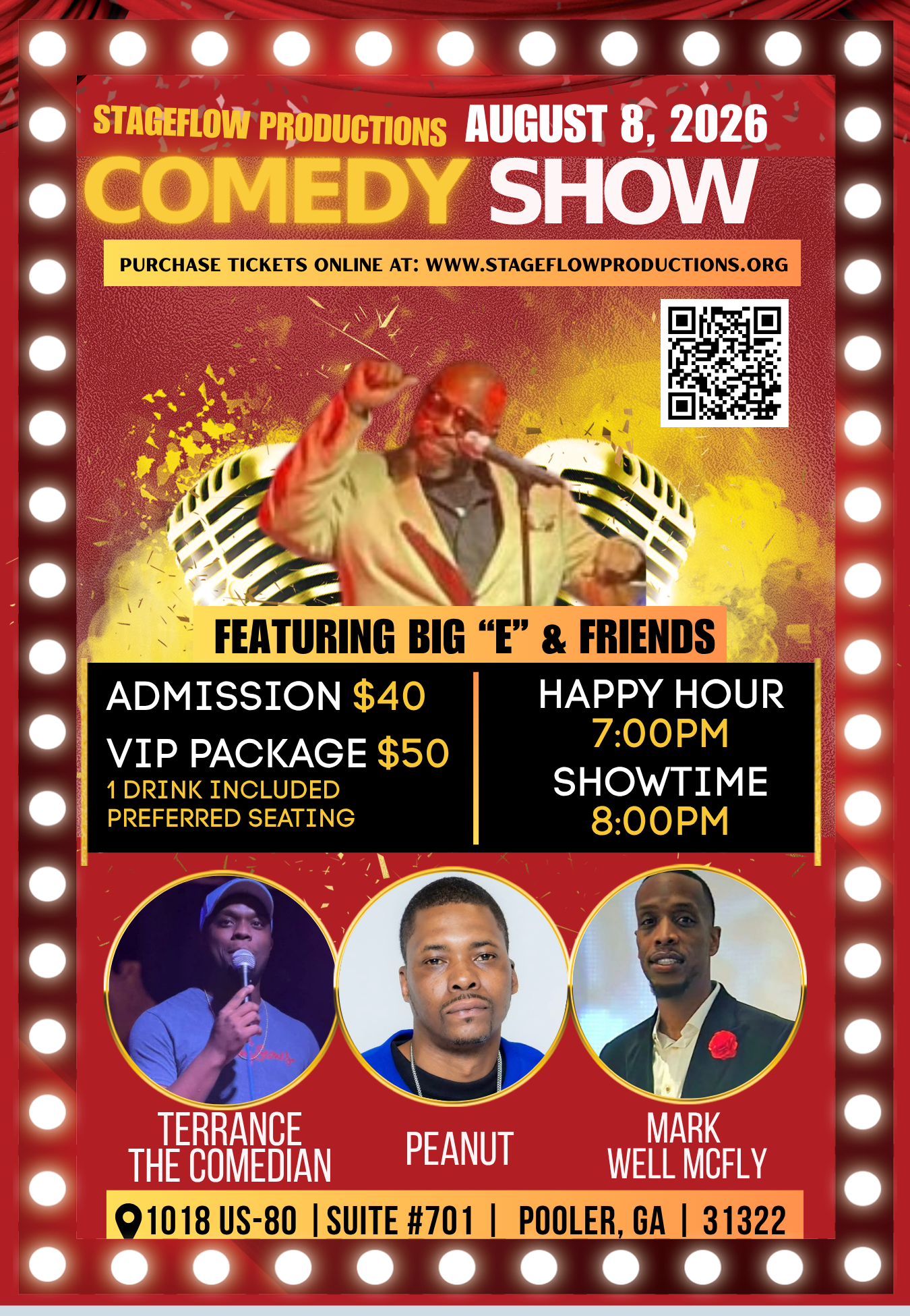 An Evening of Laughs with Big "E" & Friends